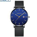 CRRJU Men's Wrist Watches Luxury Brand