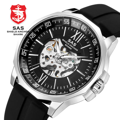 SAS Men's Mechanical Watch Top Brand Luxury