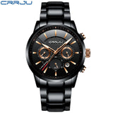 CRRJU Chronograph Men's Watch Waterproof