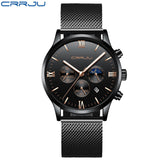 CRRJU Sports Watches Men Watch Luxury Brand