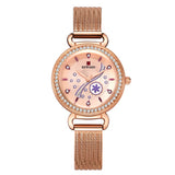 REWARD Luxury Gold Watch Top Brand Diamond Women's