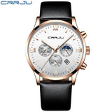 CRRJU Men's Watch Luxury