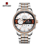 REWARD Chronograph Men Sports Watches Waterproof