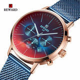 REWARD Mens Watches Top Brand Luxury