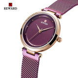 REWARD Fashion Women's Watches Luxury Diamond
